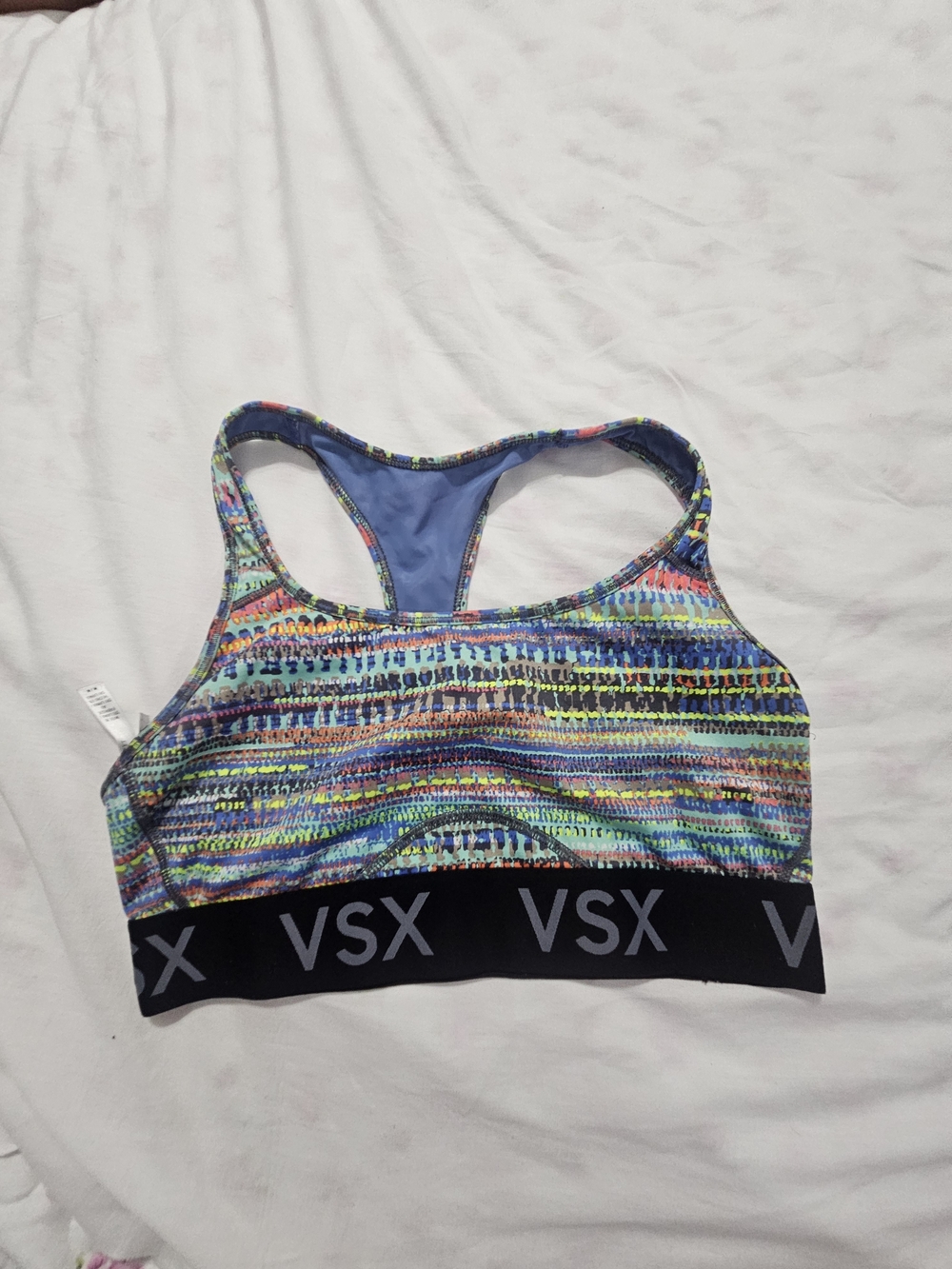 VSX Women's Multicolor Racerback Sports Bra